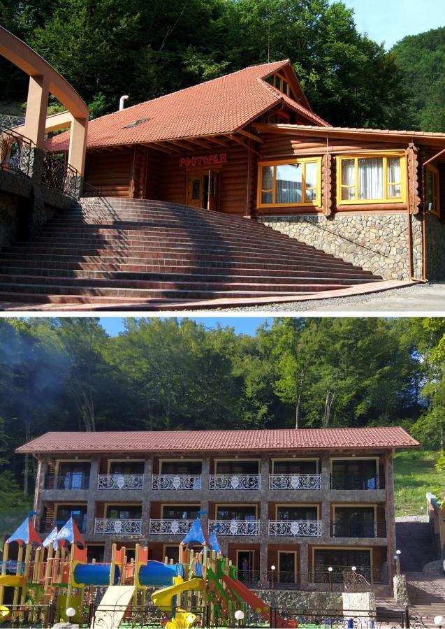 Hotel Zatyshok Svalyava Esterno foto